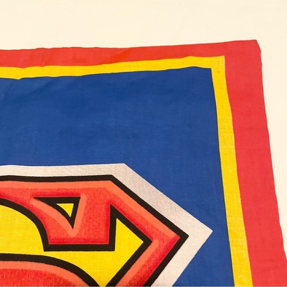 Superman Comic Pillowcase Homemade 16.5” x 16” Pillow Cases Lot of 2 - Picture 13 of 16